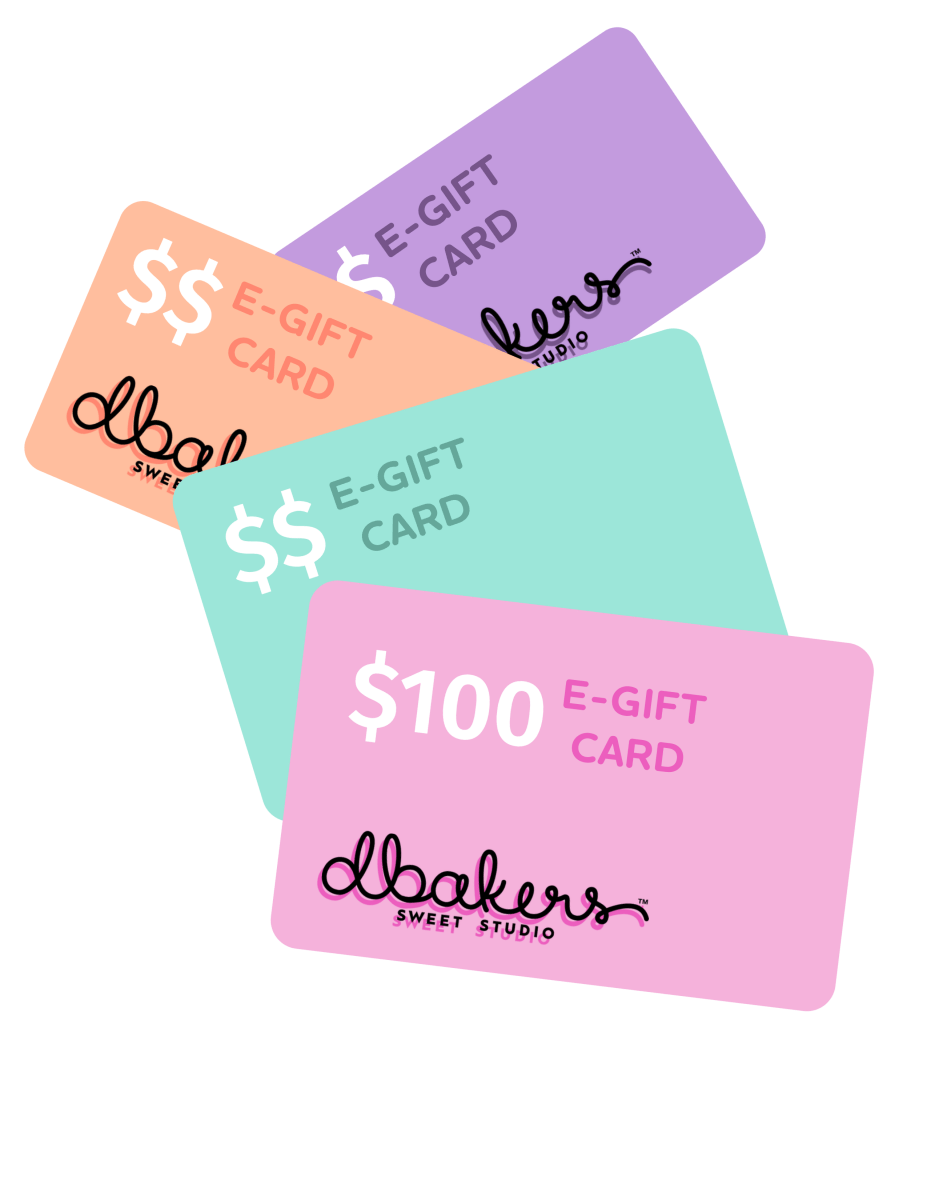 $100 dbakers Gift card | dbakers Sweet Studio