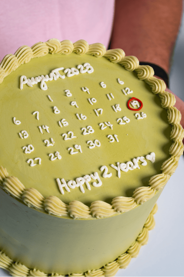 Calendar Cake