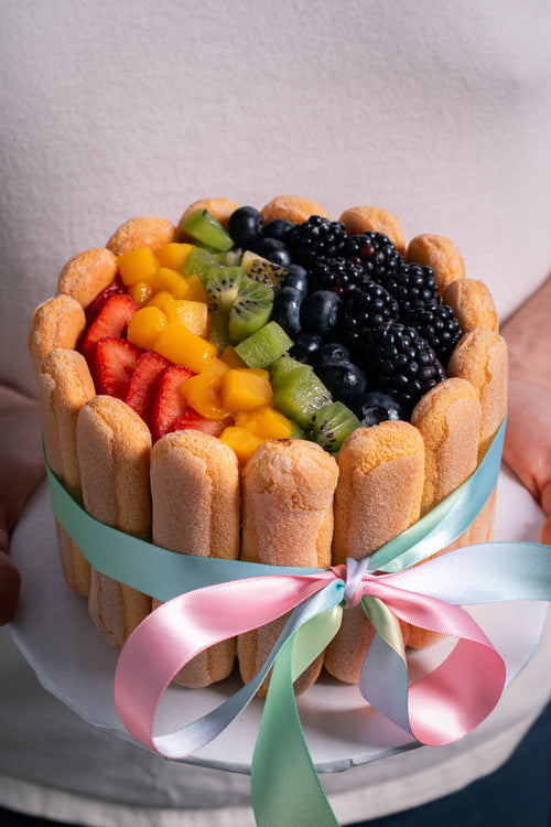 Fruit Charlotte Cake