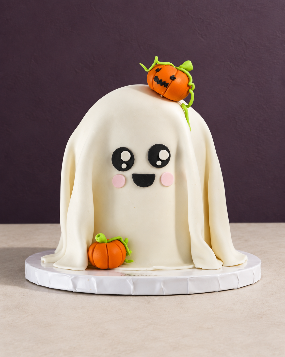 Friendly Ghost Cake