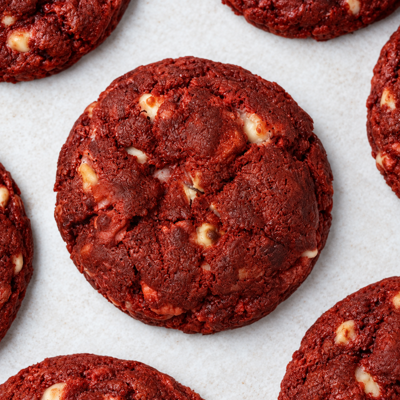 Spooky Red Velvet Cookie | dbakers Sweet Studio
