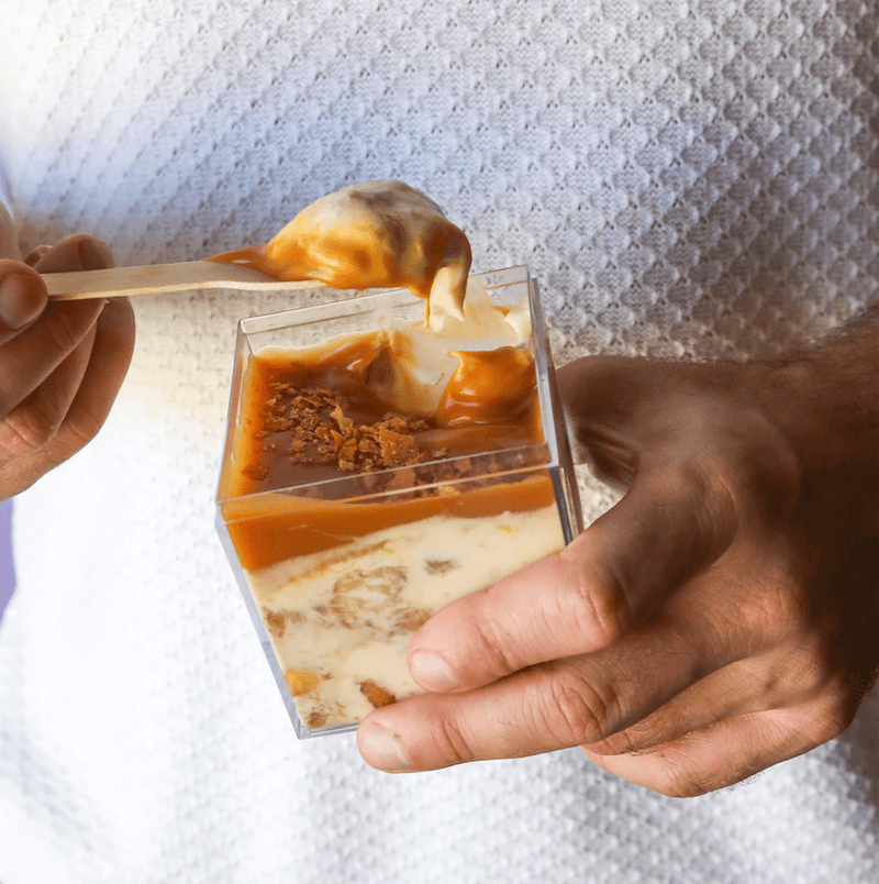 Banana Pudding Cake Cup | dbakers Sweet Studio