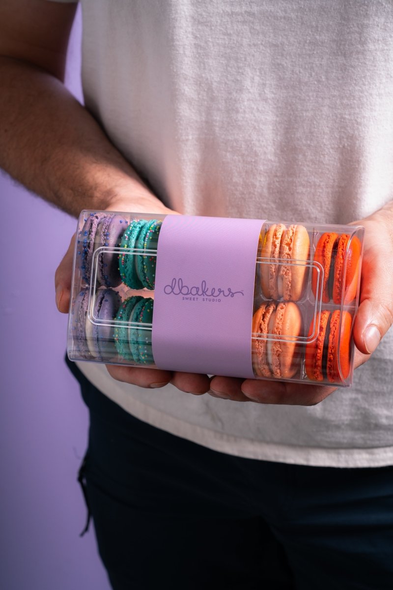 Box of 12 Pride Macarons - dbakers Miami