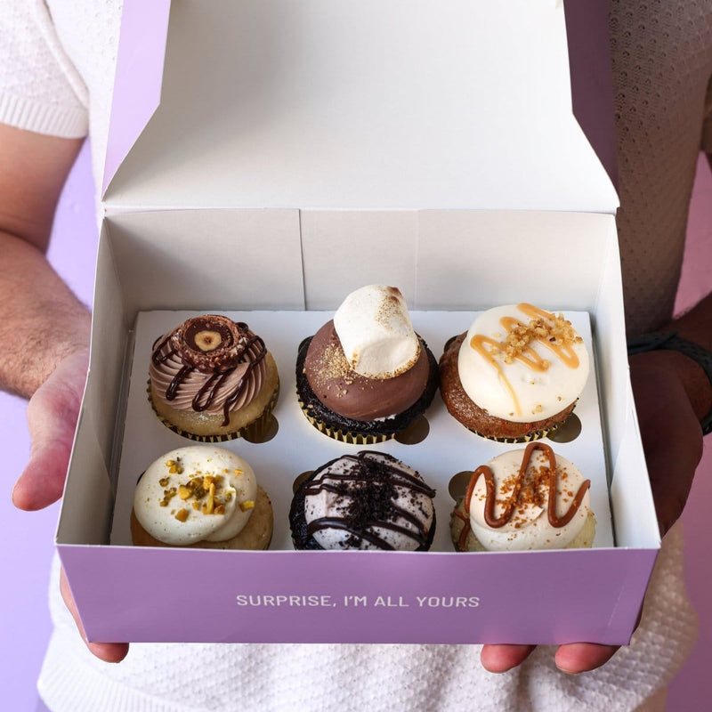 Box of 6 Cupcakes | dbakers Sweet Studio
