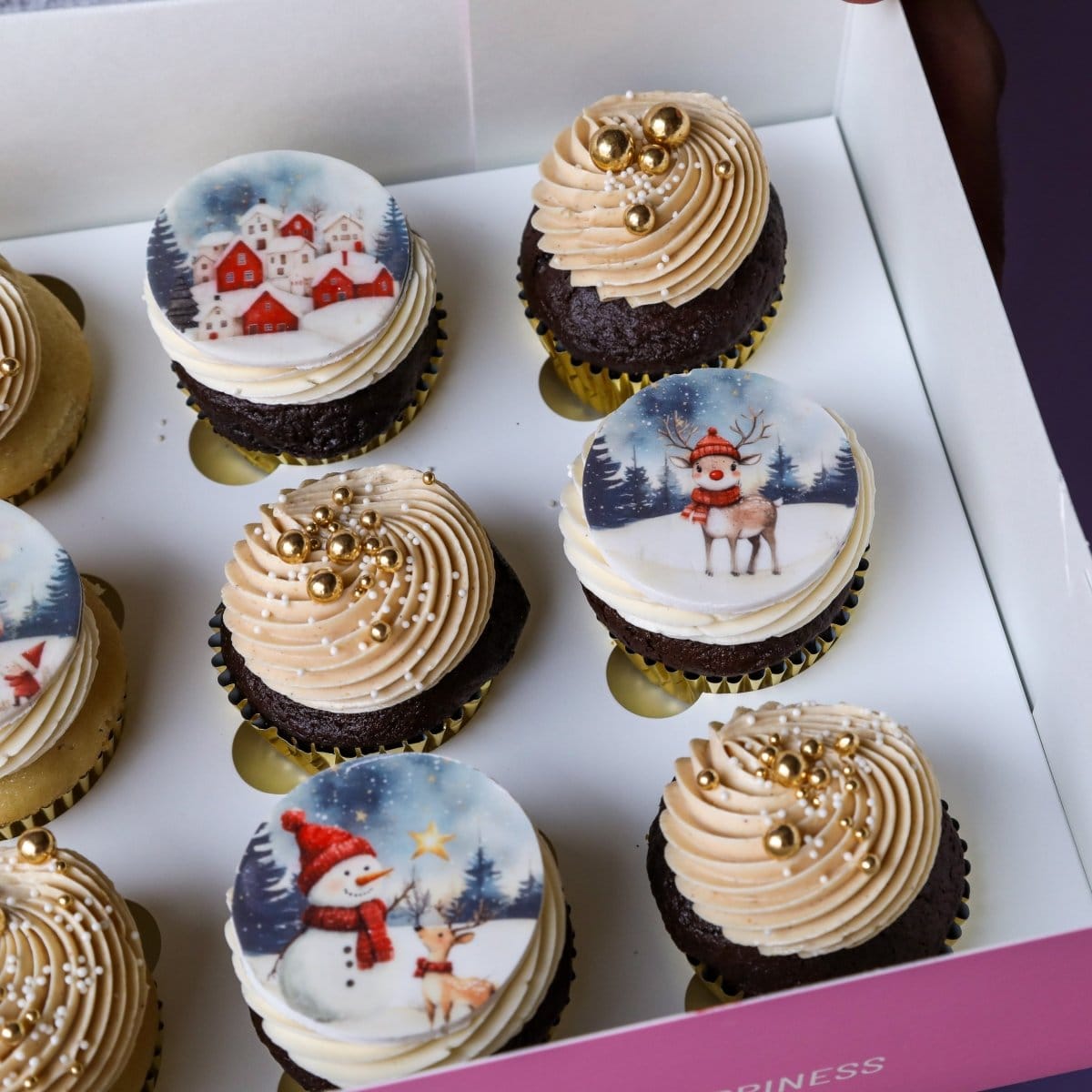 Christmas Cupcakes - dbakers Miami