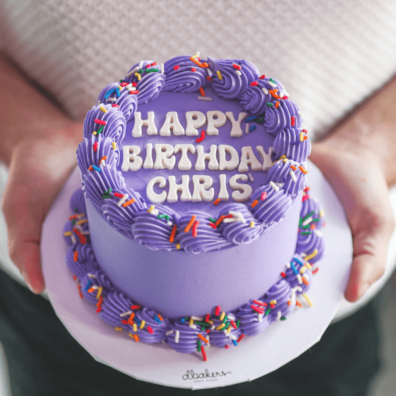 Classic Birthday Cake | dbakers Sweet Studio