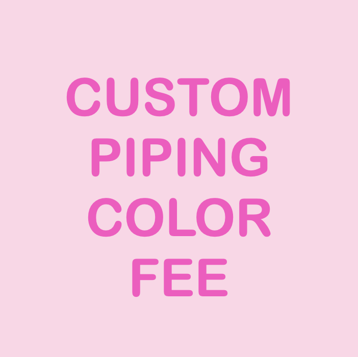 Custom Piping Color Fee | dbakers Sweet Studio