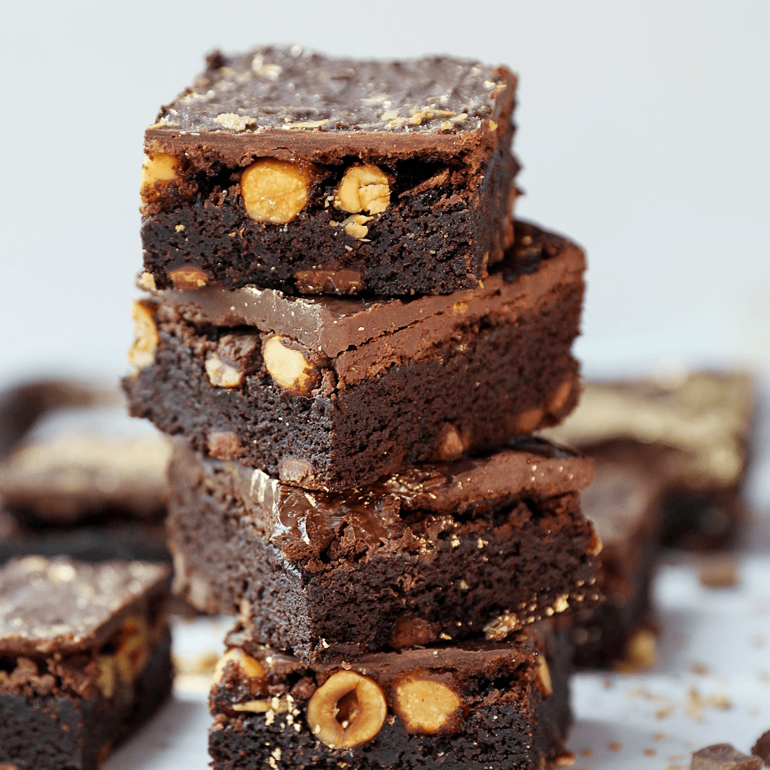 Ferrero Chocolate Brownie | dbakers Sweet Studio