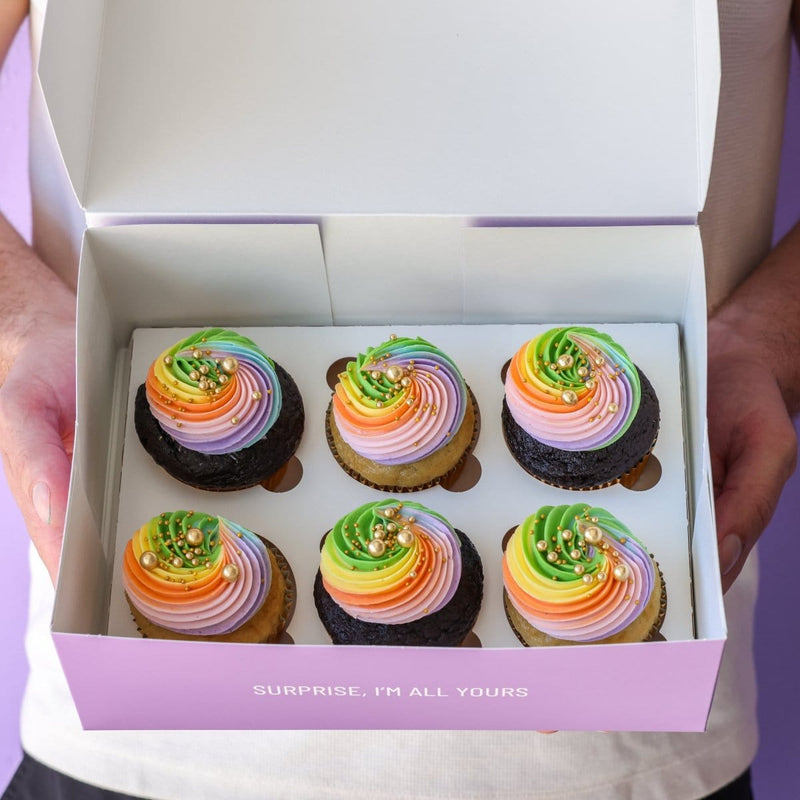 Over the Rainbow Cupcakes - dbakers Miami