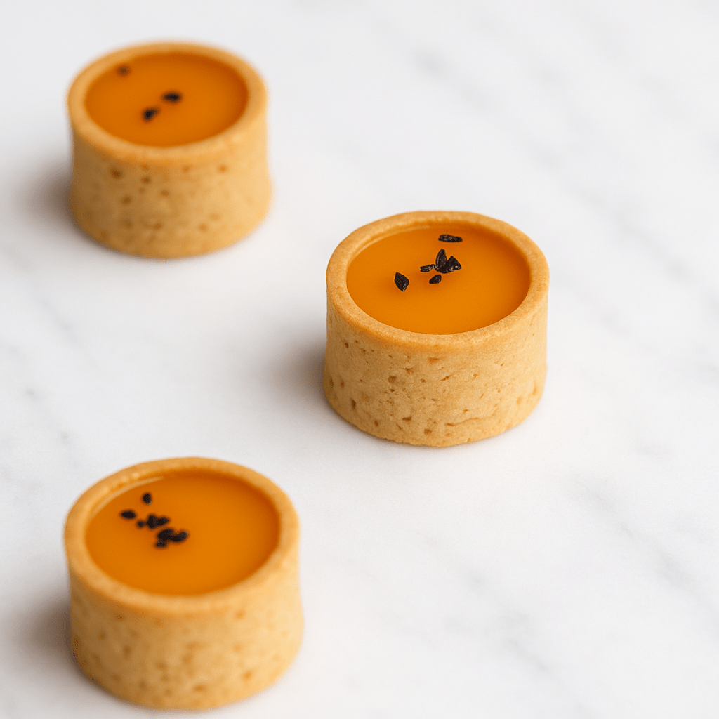 Passion Fruit Mini Tarts (Box of 12) | dbakers Sweet Studio
