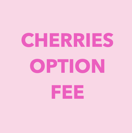 Sweetheart Cherries Options Fee | dbakers Sweet Studio