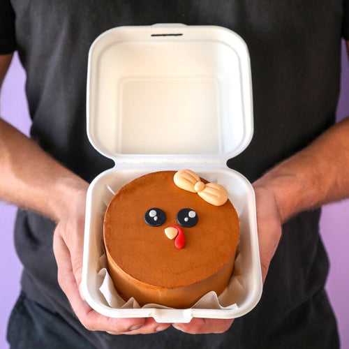 Turkey Bento Cake - dbakers Miami