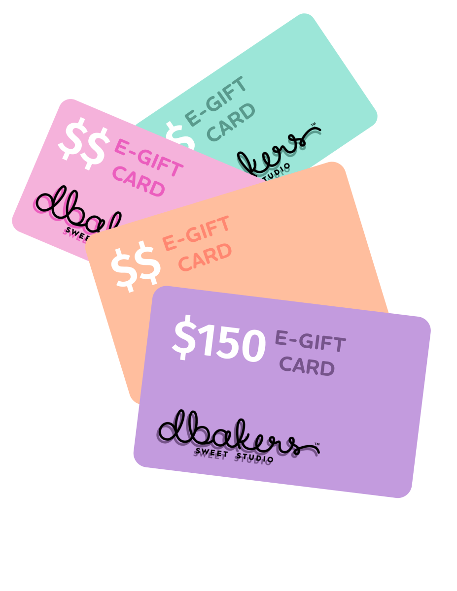 $150 dbakers Gift card  | dbakers Sweet Studio