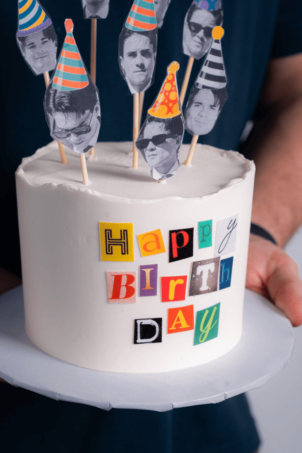 Collage Party Cake