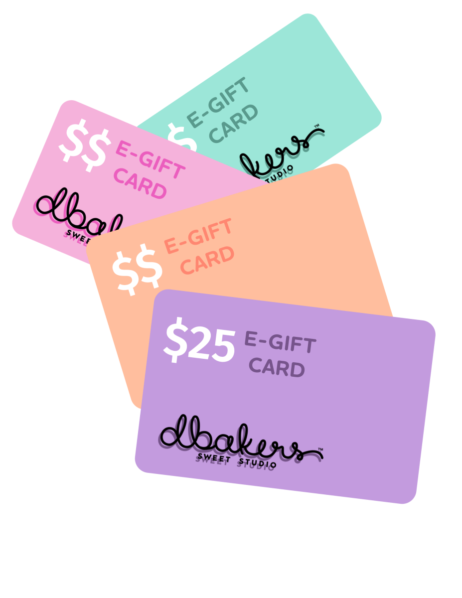 $25 dbakers Gift card  | dbakers Sweet Studio