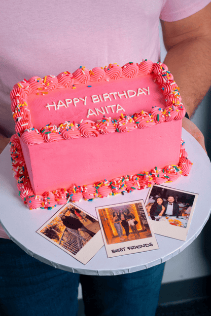 Confetti Memories Cake