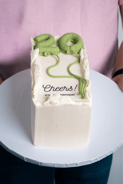 Cheers Number Cake