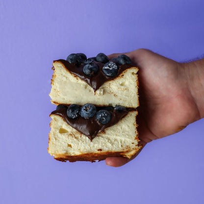 4" Nutella Basque Cheesecake with Berries  | dbakers Sweet Studio