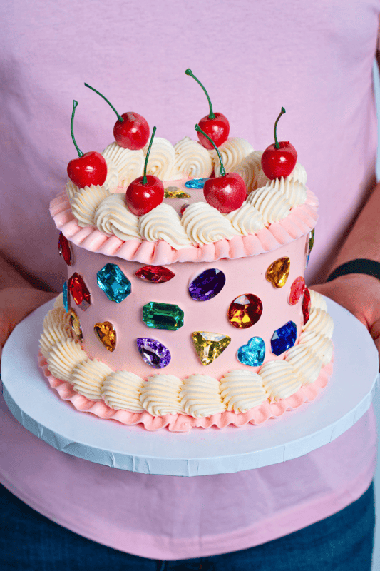 Bejeweled Cake