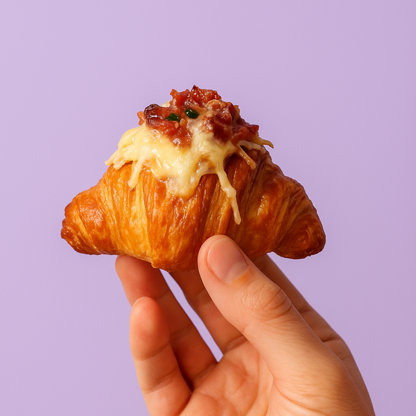 Bacon & Swiss Mini Croissant (Box of 6)