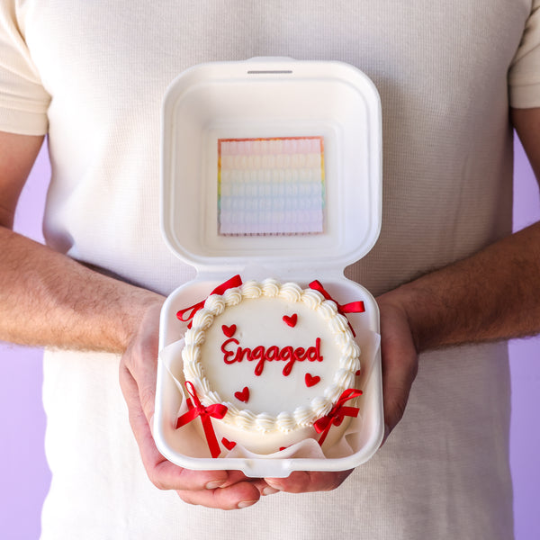 Love is in the Bento Cake