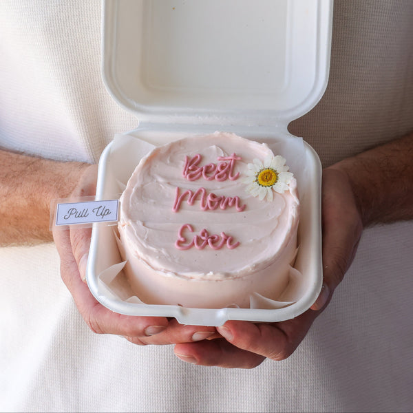 Hidden Message Bento Cake