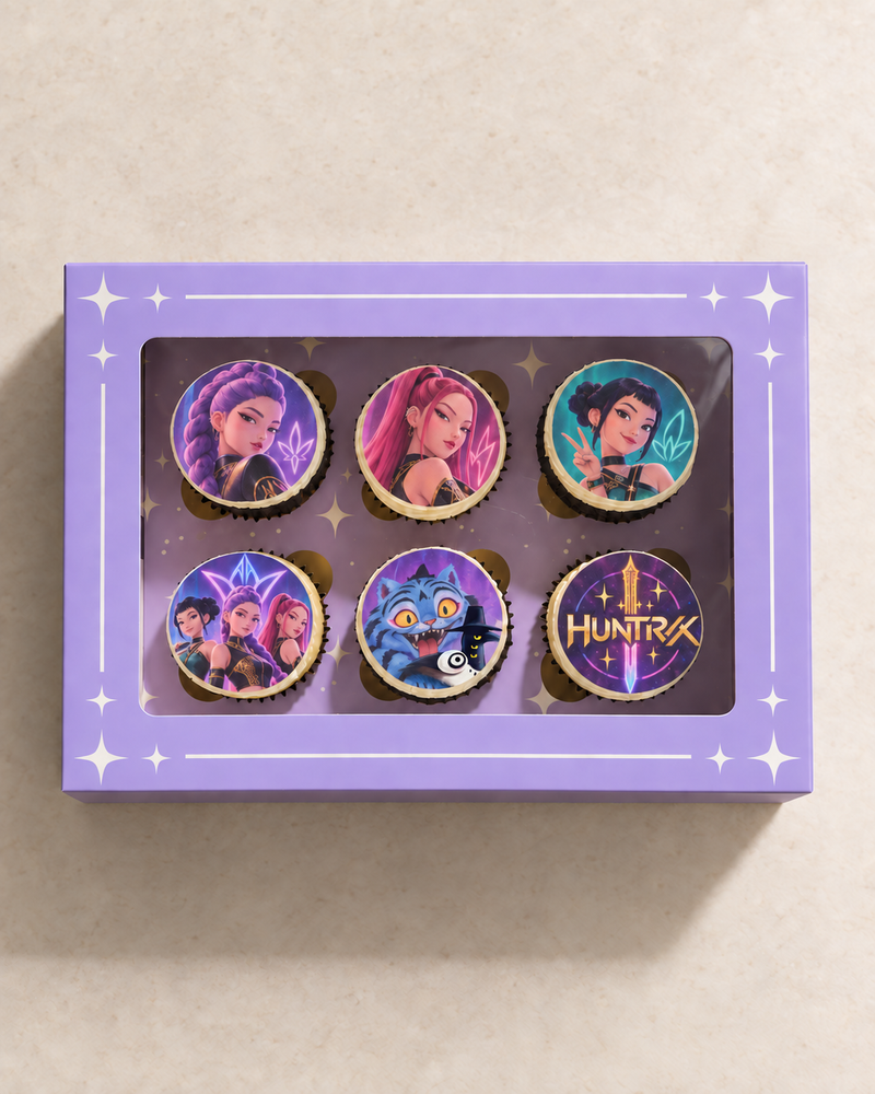 KPop Demon Hunters Halloween Cupcakes | dbakers Sweet Studio