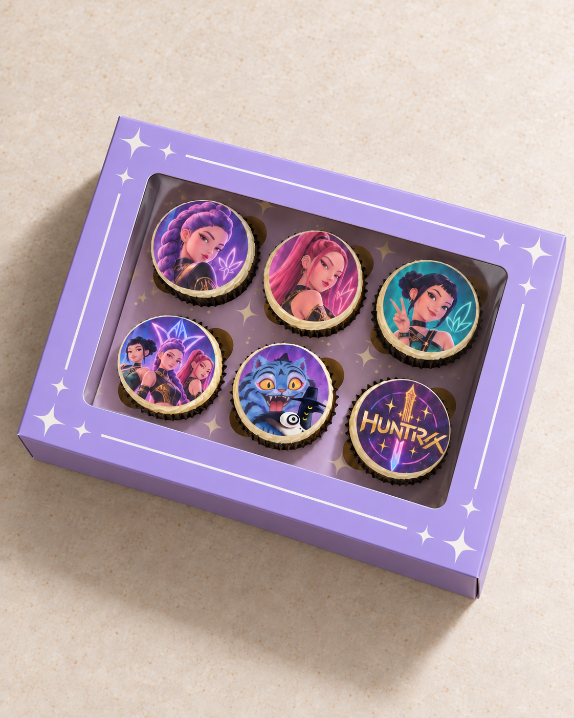 KPop Demon Hunters Halloween Cupcakes | dbakers Sweet Studio