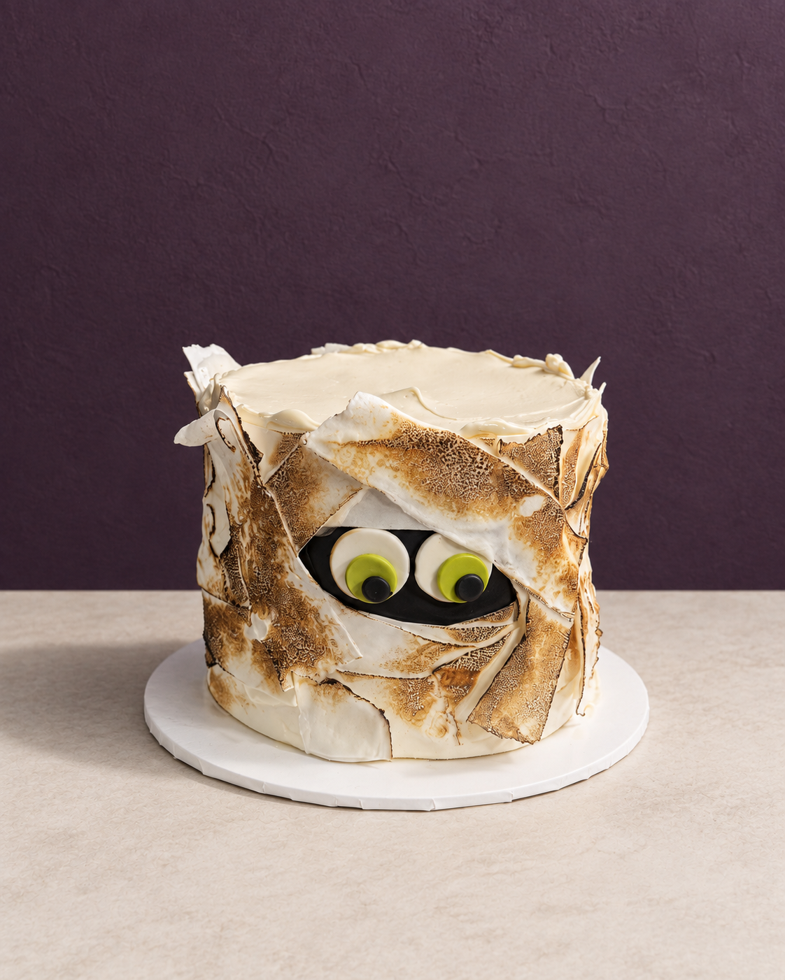 Mummy Mischief Halloween Cake | dbakers Sweet Studio