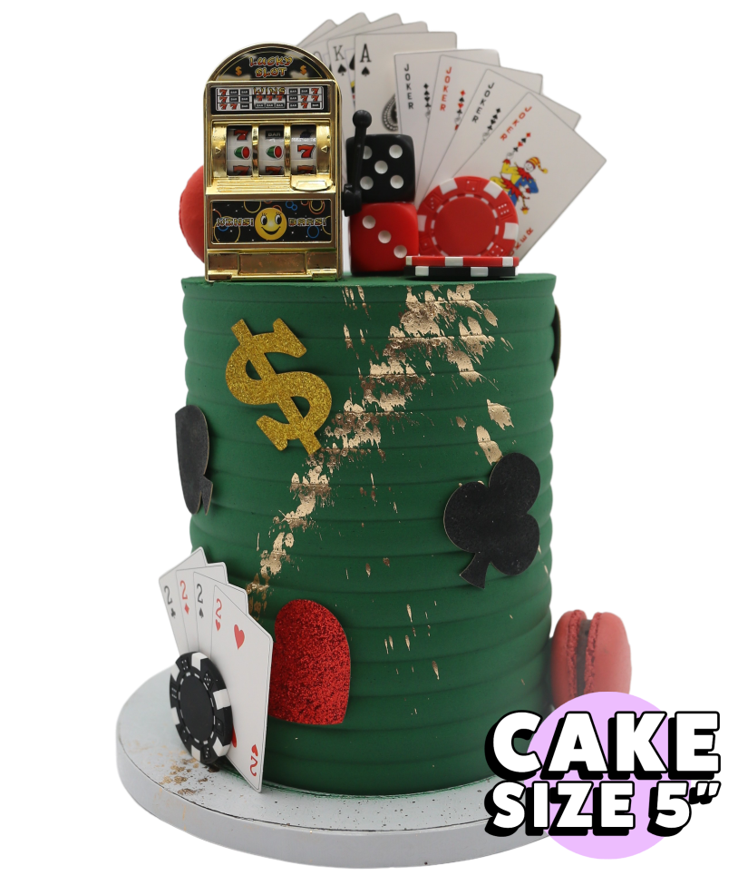 Casino & Poker Cake – The Gift Studio