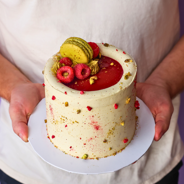 Pistachio Raspberry