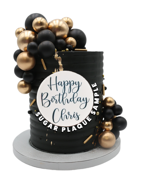 Black & Gold – All Things Cake