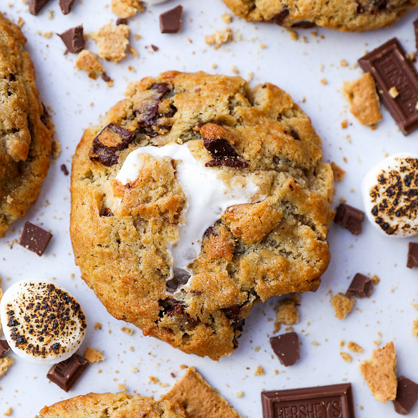 S'mores Chocolate Chip Cookie