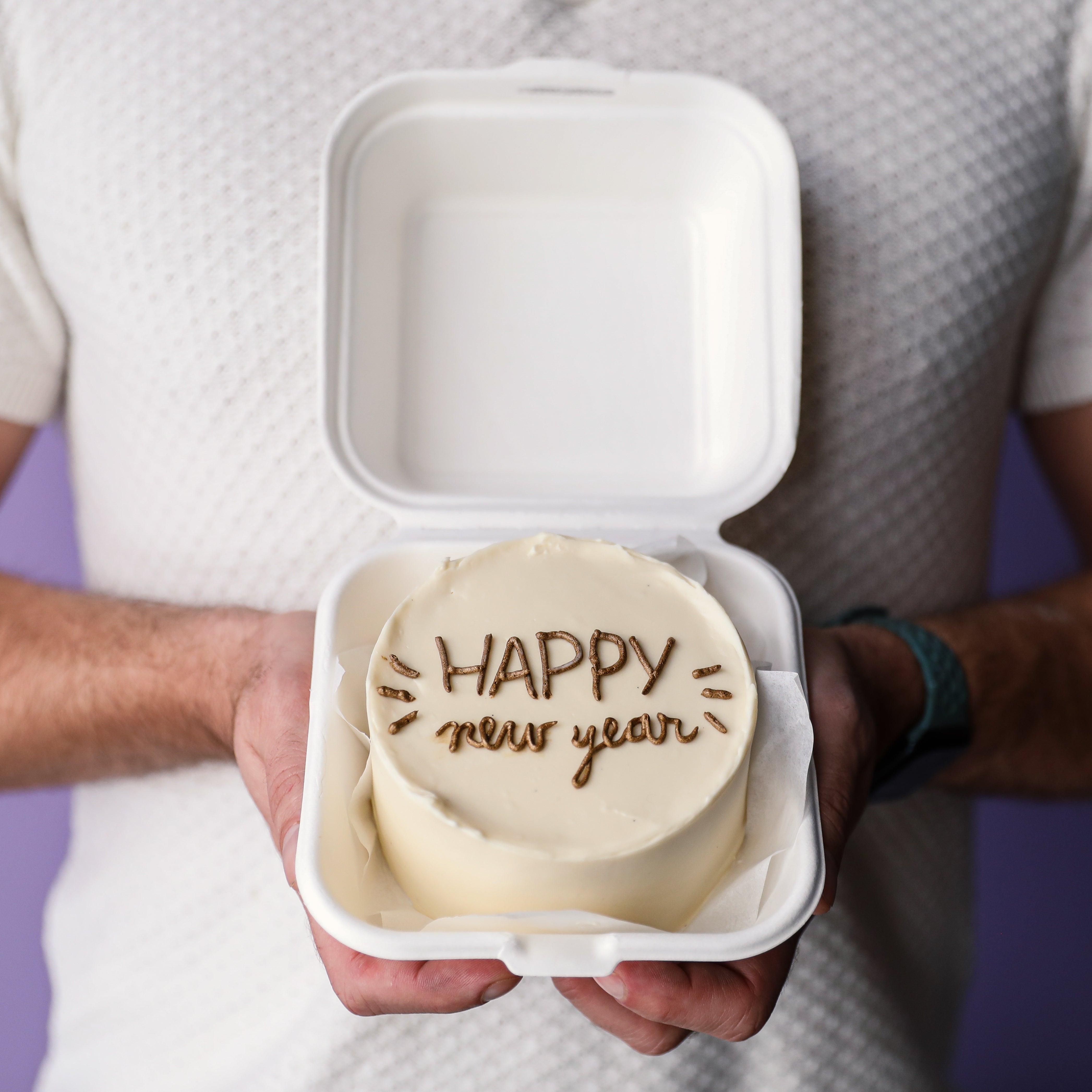 Happy New Year Cake  | dbakers Sweet Studio