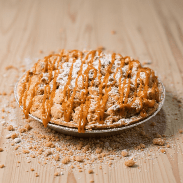 Apple Crumble Cheesecake Pie - dbakers Miami