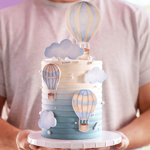 Blue Cloud Nine Cake  | dbakers Sweet Studio