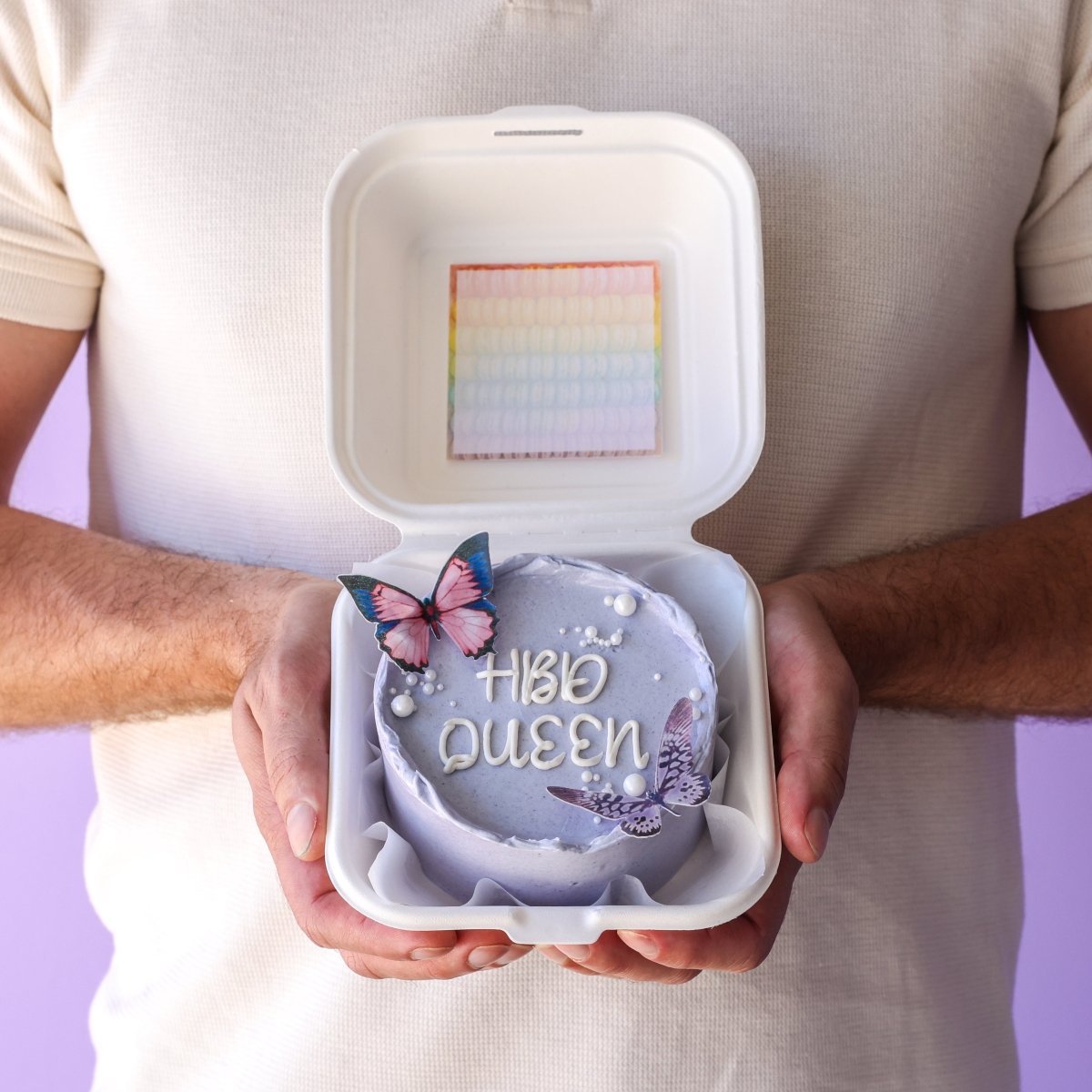 Butterfly Bento Cake  | dbakers Sweet Studio