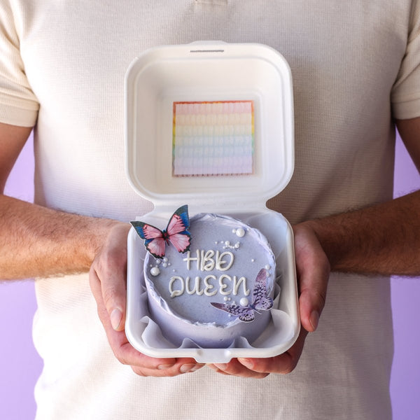 Butterfly Bento Cake  | dbakers Sweet Studio