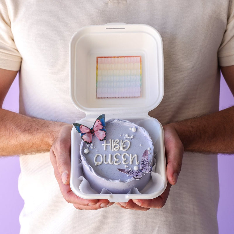 Butterfly Bento Cake  | dbakers Sweet Studio