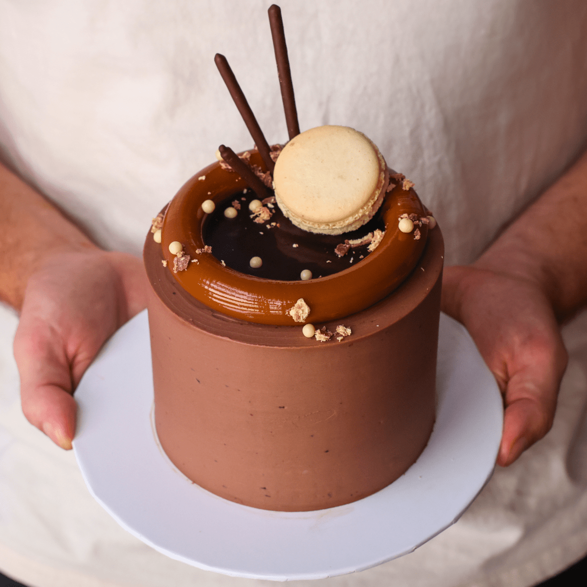 Chocolate Dulce de Leche Cake | dbakers Miami