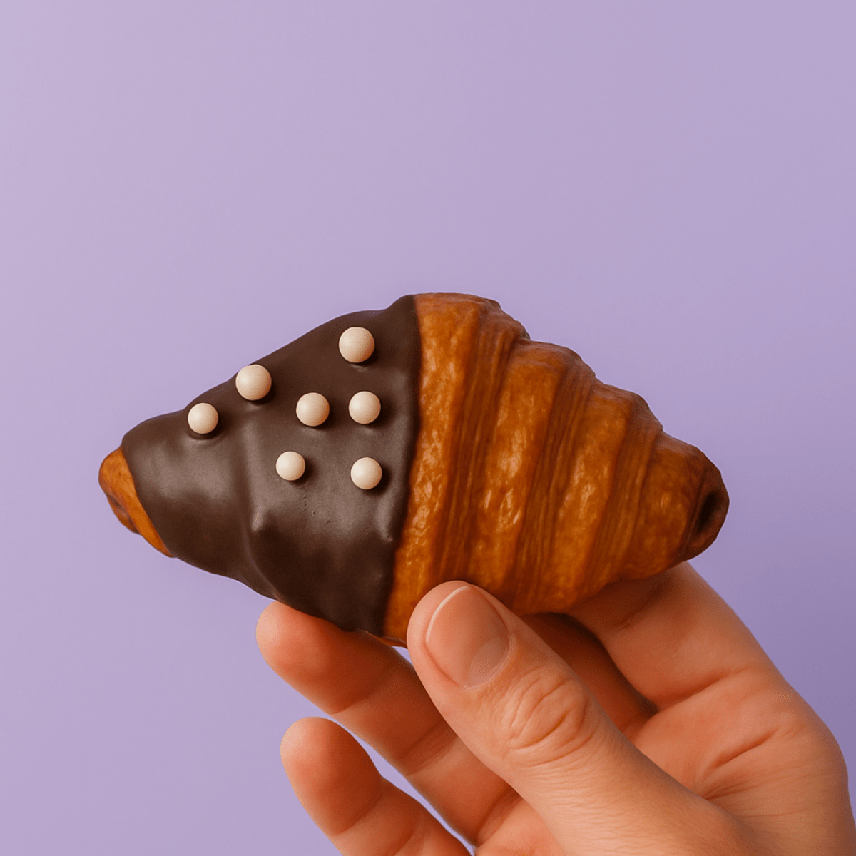 Chocolate Mini Croissant (Box of 6) - dbakers Miami