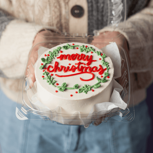 Christmas Bento Cake - dbakers Miami