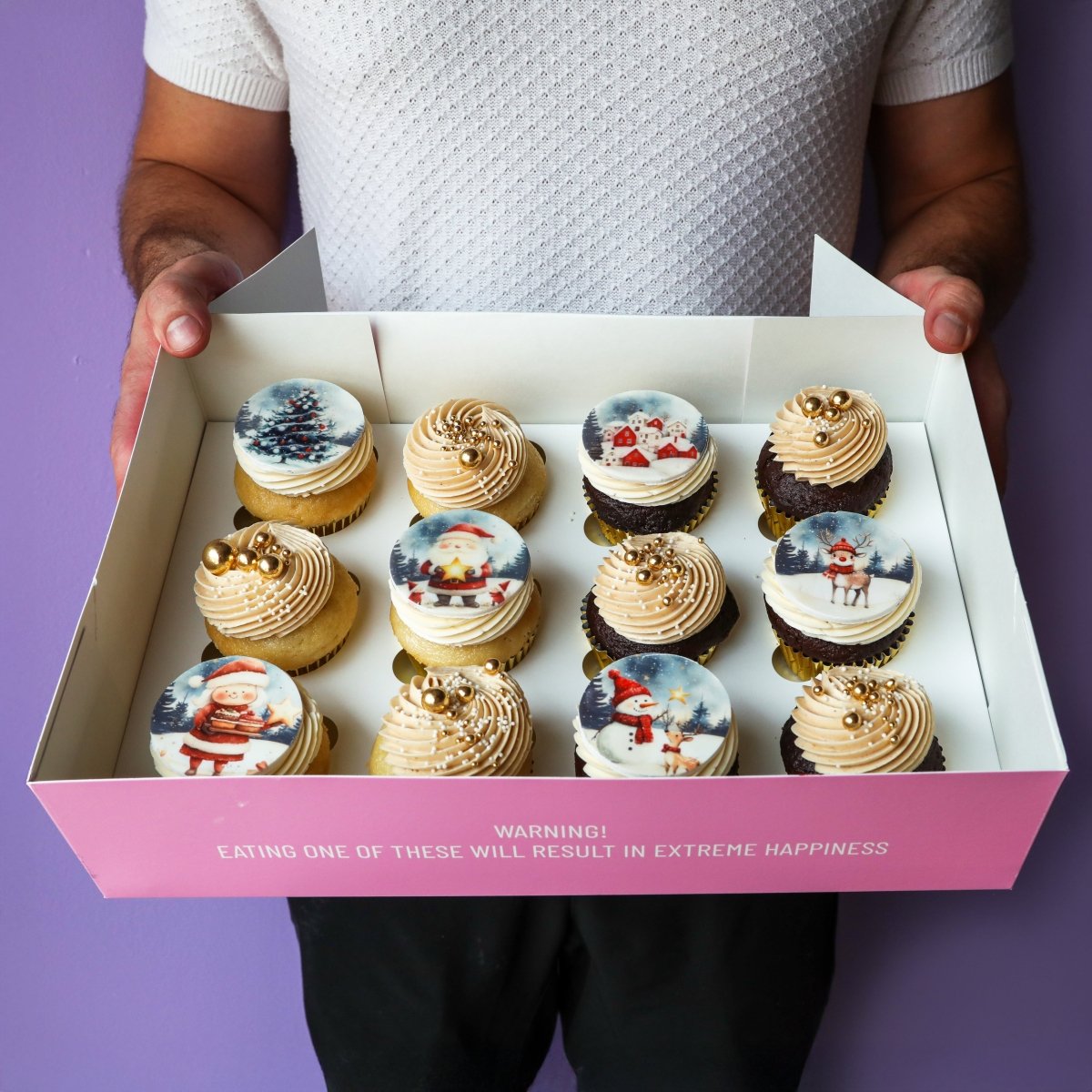 Christmas Cupcakes - dbakers Miami