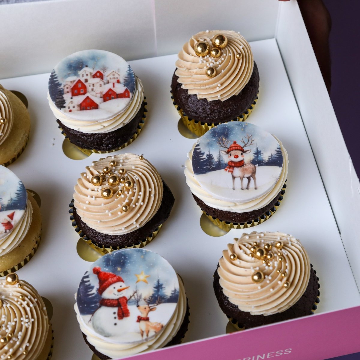 Christmas Cupcakes - dbakers Miami