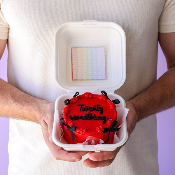 Coquette Bento Cake  | dbakers Sweet Studio