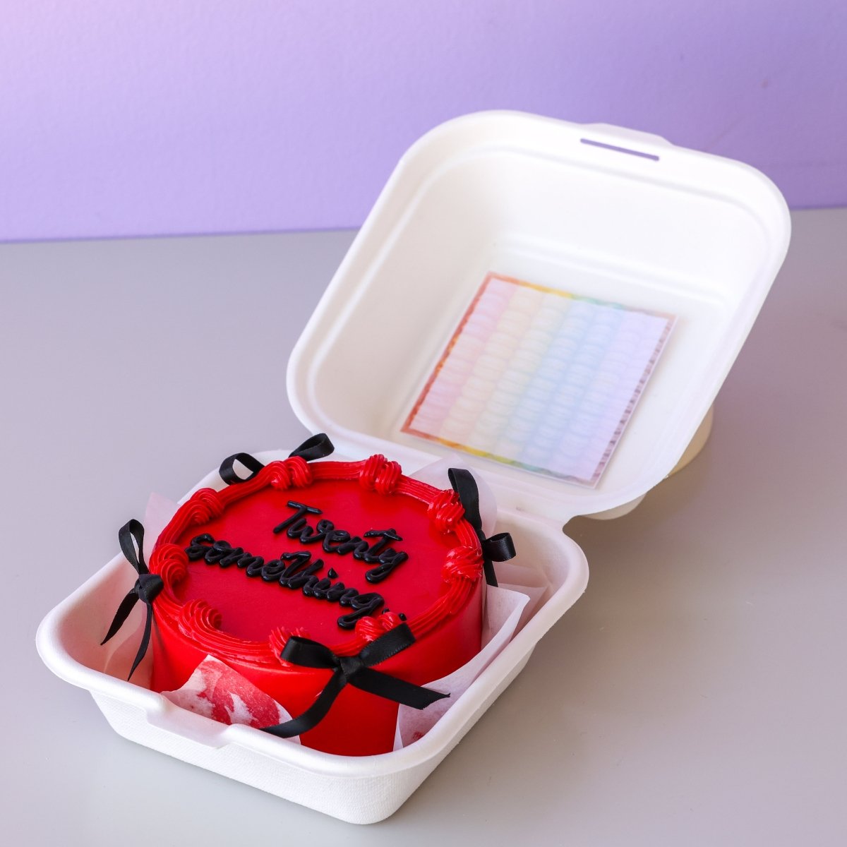 Coquette Bento Cake  | dbakers Sweet Studio