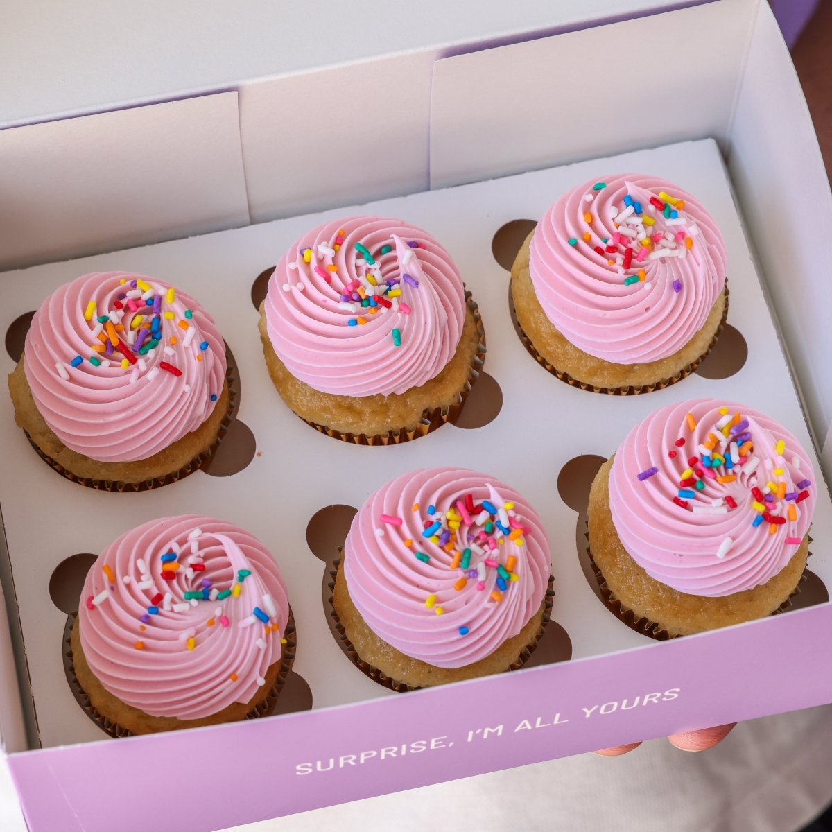 Custom Color Cupcakes - dbakers Miami