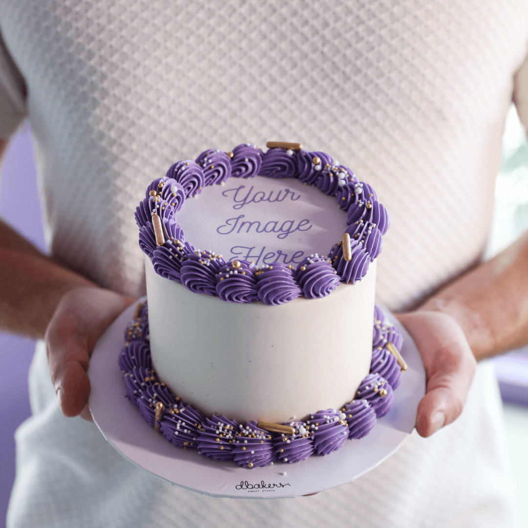 Custom Photo Cake - dbakers Miami