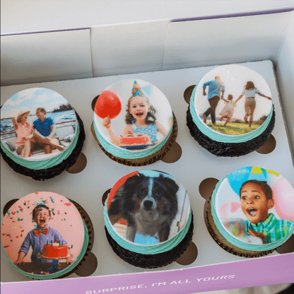 Custom Photo Cupcakes  | dbakers Sweet Studio
