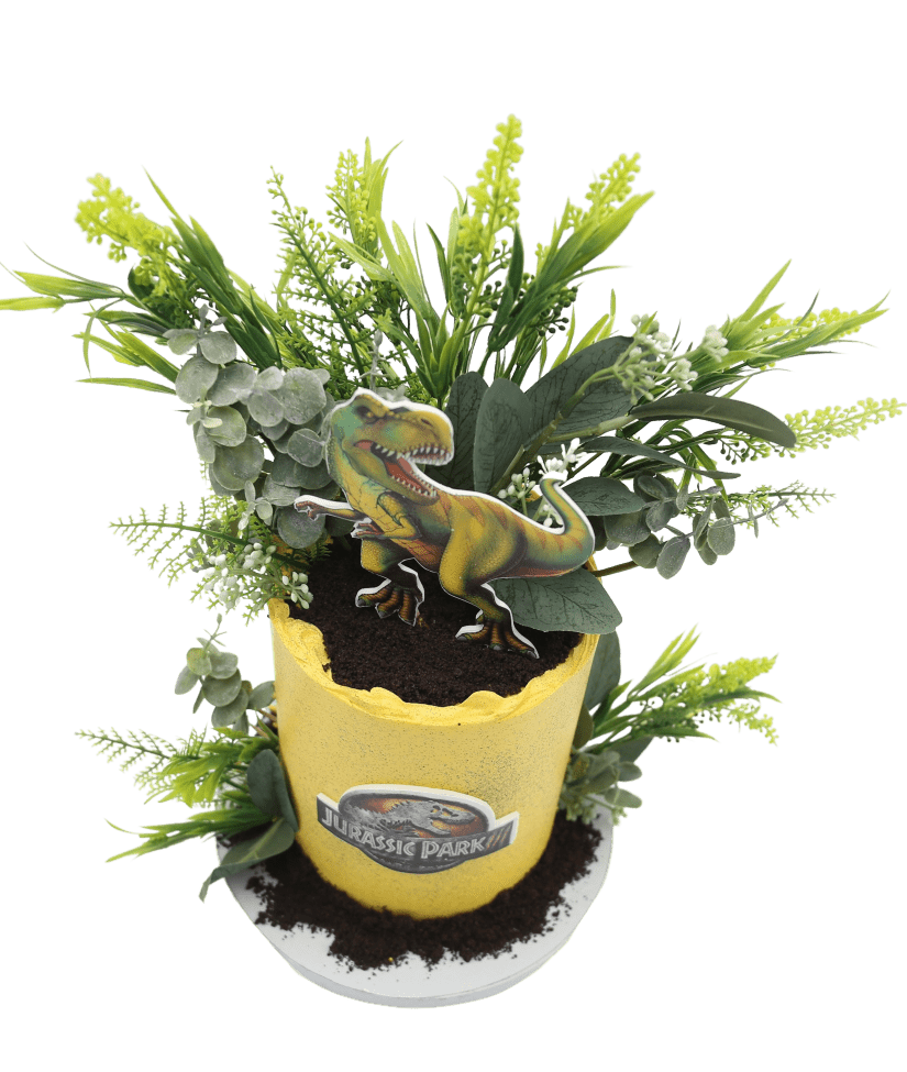 Dino-mite Cake  | dbakers Sweet Studio